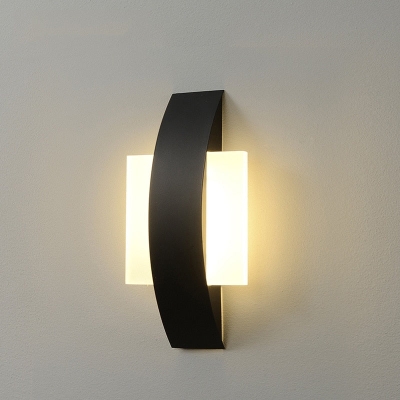 Detenter Wall Light | Black Modern Wall Lamp Sconce Light Fixture