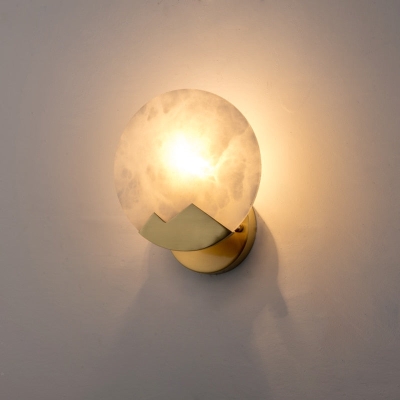 Globe Wall Light | Gold Crystal Light Fixture Modern Sconce
