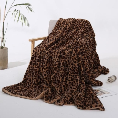 Amazonian Faux Fur Throw