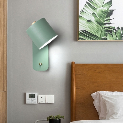 Berkley Wall Light | Grey Wood Minimal Mounted Bedside Sconce Light Fixture
