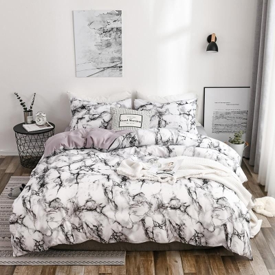 Marble Duvet Cover Set