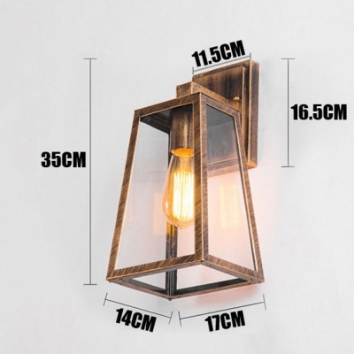 Absent Outdoor Wall Light