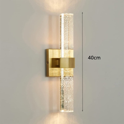Trenor Wall Light | Gold Glass Modern Wall Lamp Indoor Sconce Light Fixture