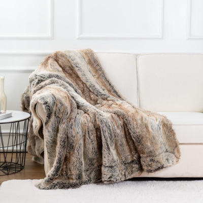 Battilo Faux Fur Throw